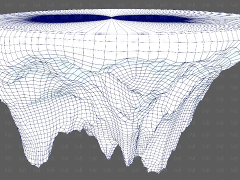 Isola V01 Modello 3D