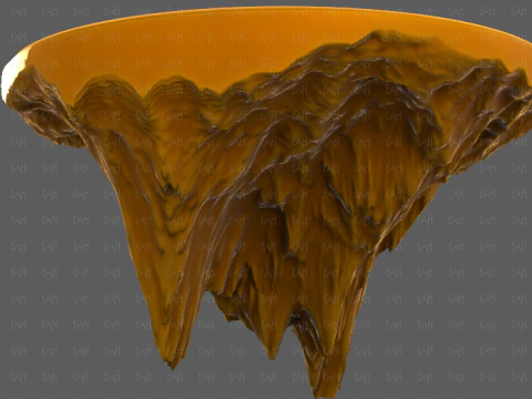 Isola V01 Modello 3D