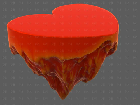 アイランドV03 3Dモデル