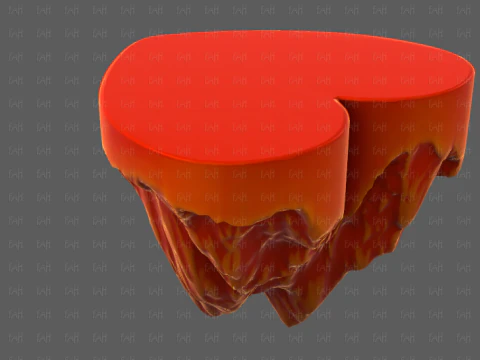 アイランドV03 3Dモデル