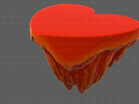 アイランドV03 3Dモデル