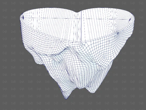 アイランドV03 3Dモデル