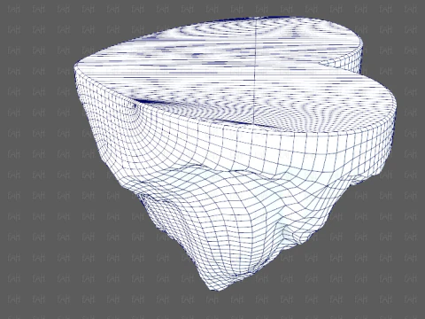 アイランドV03 3Dモデル