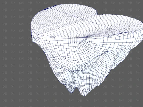 アイランドV03 3Dモデル