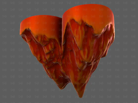 アイランドV03 3Dモデル