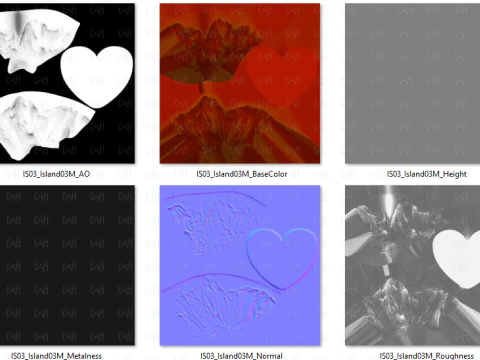 アイランドV03 3Dモデル