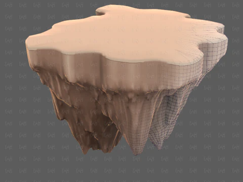 Ilha V04 Modelo 3D