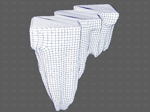 Isola V05 Modello 3D