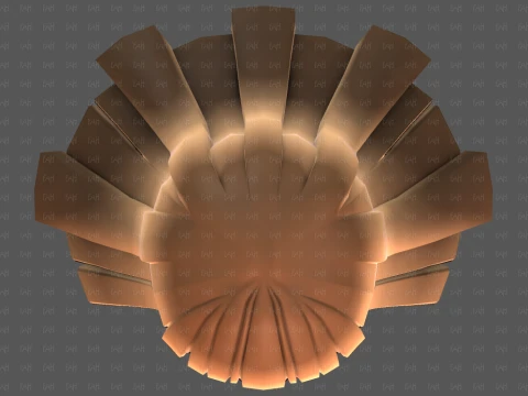 Base Hair for girl V67 3D Model