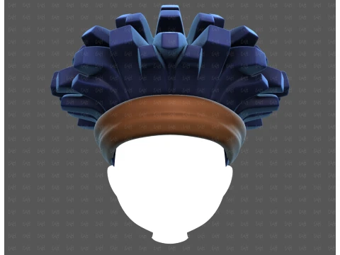 Base Hair for Boy V67 3D Model