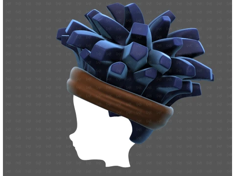 Base Hair for Boy V67 3D Model