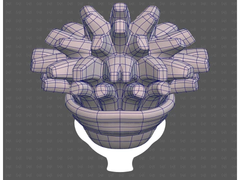 Base Hair for Boy V67 3D Model