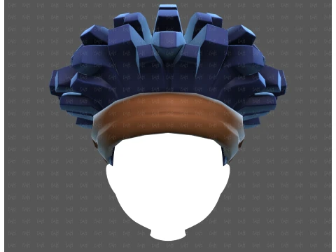 Base Hair for Boy V67 3D Model