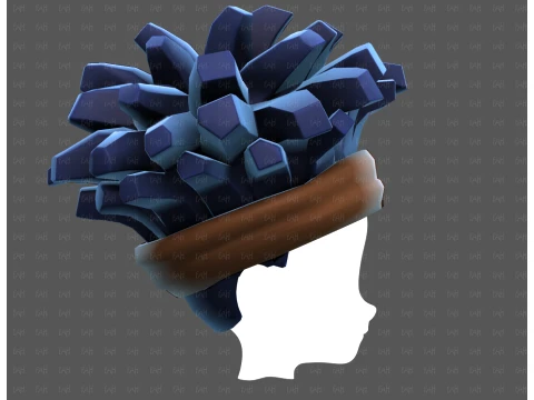 Base Hair for Boy V67 3D Model