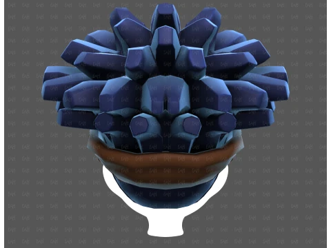 Base Hair for Boy V67 3D Model