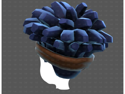Base Hair for Boy V67 3D Model