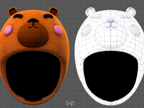 Cap V89 3D Model