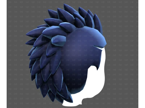 Base Hair for Boy V68 3D Model