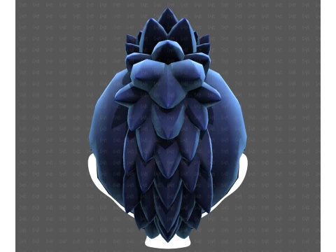 Base Hair for Boy V68 3D Model