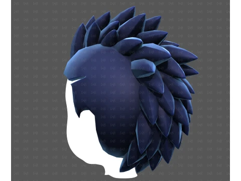 Base Hair for Boy V68 3D Model
