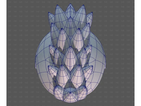 Base Hair for Boy V68 3D Model