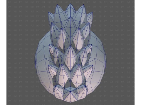 Base Hair for Boy V68 3D Model