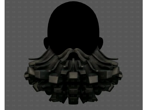 Beard V68 3D Model