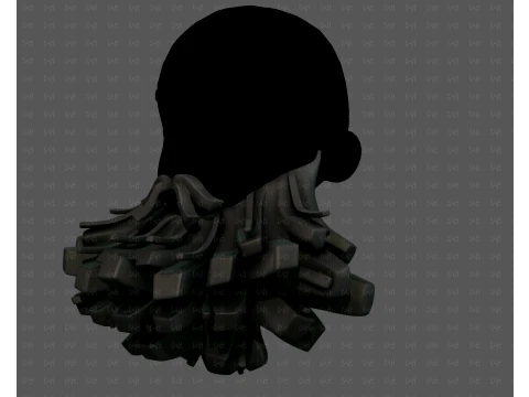 Beard V68 3D Model