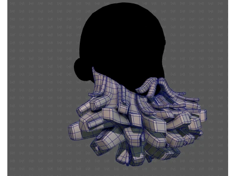 Beard V68 3D Model