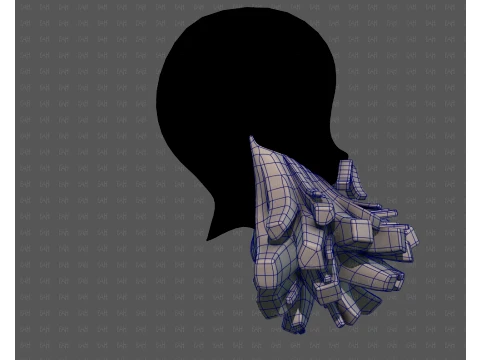 Beard V68 3D Model