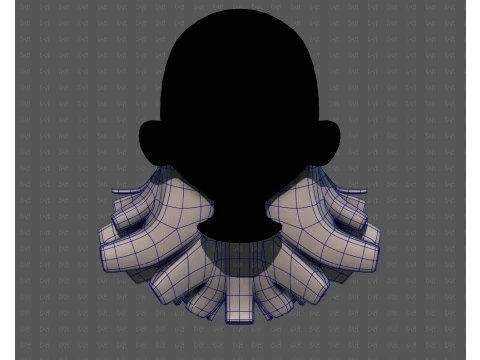 Beard V68 3D Model