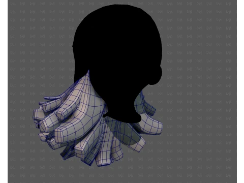 Beard V68 3D Model