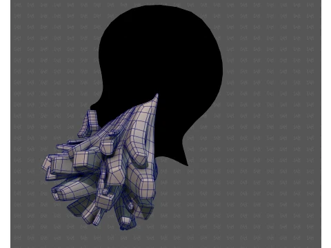 Beard V68 3D Model