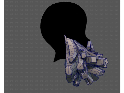 Beard V68 3D Model