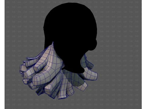 Beard V68 3D Model