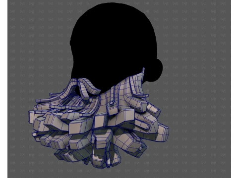 Beard V68 3D Model