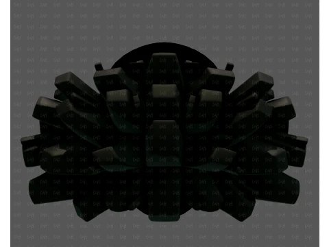 Beard V68 3D Model