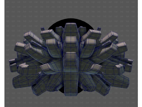 Beard V68 3D Model