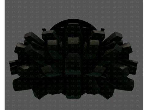 Beard V68 3D Model
