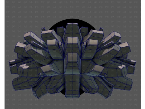 Beard V68 3D Model