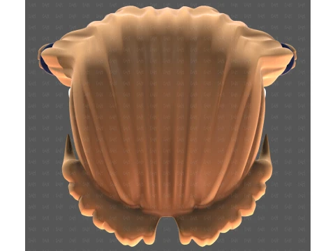 Base Hair for girl V69 3D Model