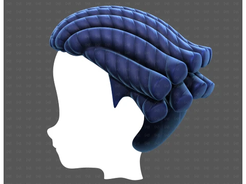 Base Hair for Boy V69 3D Model