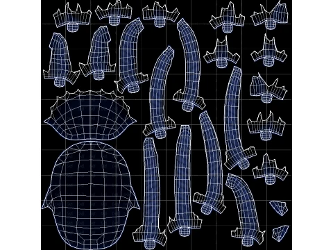 Base Hair for Boy V69 3D Model