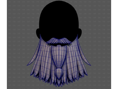 Beard V69 3D Model