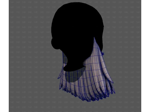 Beard V69 3D Model