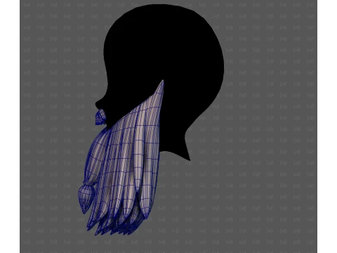 Beard V69 3D Model
