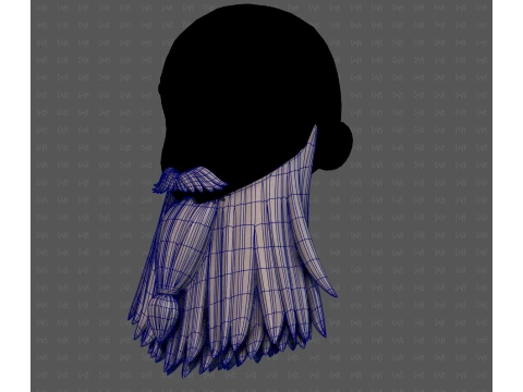 Beard V69 3D Model