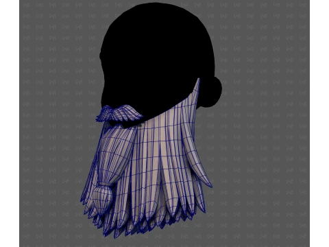 Beard V69 3D Model