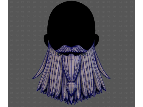 Beard V69 3D Model