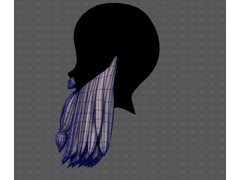 Beard V69 3D Model
